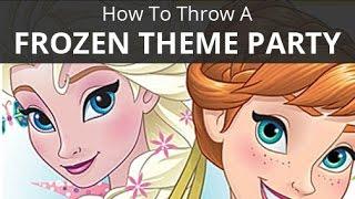 How to Host a Frozen Theme Party - Shindigz Party Supplies