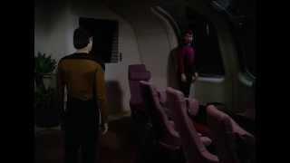 Star Trek TNG: 'Measure of a Man' scene: Data and Riker