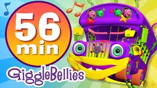 Wheels on the Bus | 20 more Nursery Rhymes | GiggleBellies