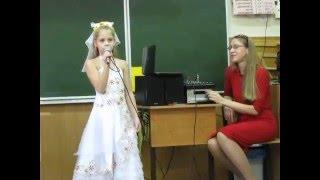 "Снеженика", сл. М.Пляцковского, муз. Я.Дубравина. Исполняет Фильченко Таисия, 8 лет (экспромт).