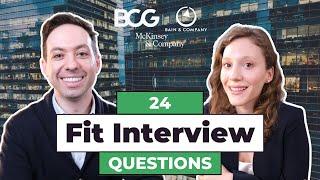 Consulting Fit Interviews: How to Prepare for 24 Commonly Asked Questions