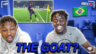 AMERICANS REACT TO NEYMAR JR THE MOST CREATIVE AND SMART PLAYS!