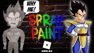 1st time drawing on Spray Paint!  ROBLOX - KiwiKoNZ