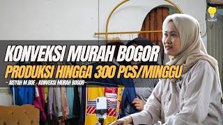 IDE BISNIS RUMAHAN, USAHA KONVEKSI DENGAN ORDERAN RATUSAN PCS/MINGGU!! #halobos #konveksibogor