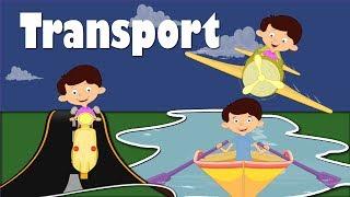Modes of Transportation | #aumsum #kids #science #education #children