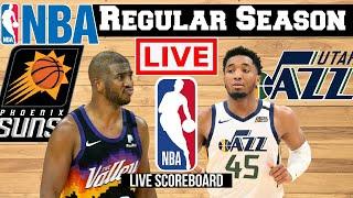 LIVE: PHOENIX SUNS vs UTAH JAZZ | SCOREBOARD | PLAY BY PLAY | BHORDZ TV