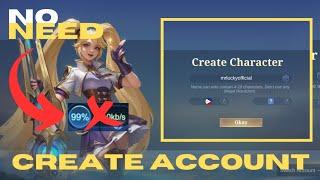 HOW TO CREATE NEW MOBILE LEGENDS ACCOUNT + NO NEED DOWNLOADING RESOURCES (2024)