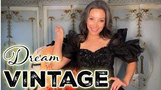 Vintage Fashion and Jewelry TryOn Haul - Thrifting For Vintage Clothing - How To Wear Vintage