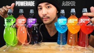 [ASMR] DRINKING EVERY POPULAR POWERADE FLAVOR | EXTREME GULPS | 99.99% SATISFACTION | DRINKING ASMR