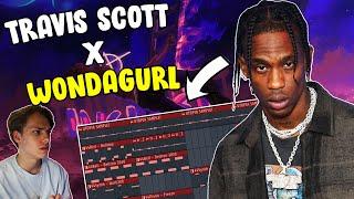 How WondaGurl Makes Beats For Travis Scott | *mike dean synth breakdown*