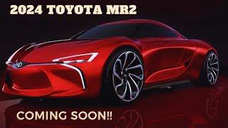 2024 Toyota MR2 Concept: A Sports Car That's Worth Waiting For | 2024 Toyota MR2 Coming Soon!!