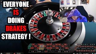 HE TRIED DRAKES STRATEGY...AGAIN!! | Xposed Roulette