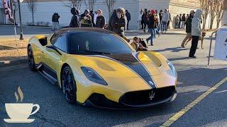 CARS & COFFEE ATLANTA FEBRUARY MEET (2022) Lamborghini, Ferrari, Mclaren, BMW & More!