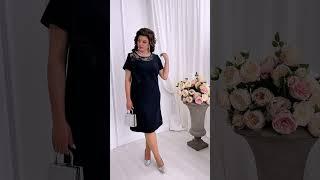 WB 264178441 NINELE CHIC (Нинель шик) 5988 Праздничный женский костюм. Платье с кружевным кардиганом