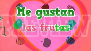 La fruta. Song and video to learn names of fruits in Spanish for kids