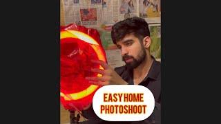 Easy Home Photoshoot Tutorial #shorts #Photoshoot