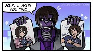 "Michael drew Abby and Gregory!" - Five Nights at Freddy's Adventure Comic Compilation 15