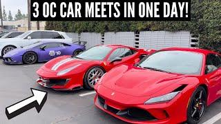 GOING TO 3 OC CAR MEETS IN ONE DAY! ABCVlog Episode 2 @abc.garage