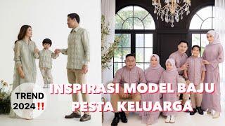 25 INSPIRASI TERBARU MODEL BAJU PESTA IBU AYAH DAN ANAK