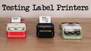 Testing MORE Thermal Label Printers (MakeID and NIIMBOT)