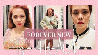 Forever New SALE | Try on Haul inside the fitting room in Forever New