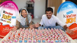 Opening 100 KINDER JOY.. UNBOX பண்ணலா வாங்க..!!