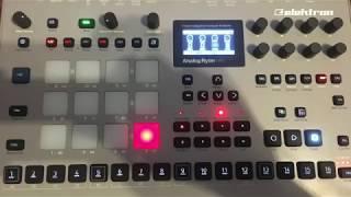 Hands on the analog rytm mk2  (MnMl/Techno)