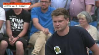 41. Deutsche Pétanque Meisterschaft Triplette 2017 in Schüttorf Halbfinale