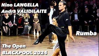 Nino Langella - Andra Validilaite | Rumba | The Open Blackpool 2024