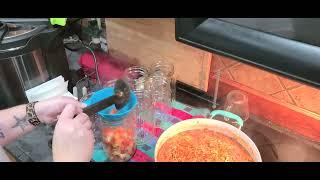 Pressure Canning Chicken Curry and Vegetables