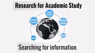 Searching for Information (Research for Academic Study)