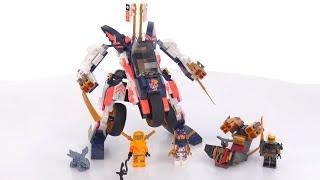 LEGO Ninjago Sora's Transforming Mech Bike Racer reviewed! Akira + Macross / Robotech + Coral = 
