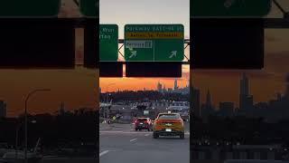 Sunset driving in Queens (LGA Airport)