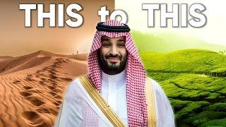 How Saudi Arabia Secretly converting its desert into green land!