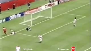 Belgium vs Morocco Group F World cup 1994