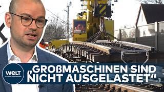 DEUTSCHE BAHN: Milliardenprojekt Riedbahn - Fertigstellung bis 2031 sei unrealistisch