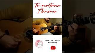 Falseta por TIENTOS nivel medio #flamenco #guitarraflamenca #tientos