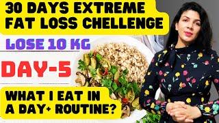 Day 5/30 of Weight Loss Challenge ! How i lost 20 Kg with simple Tricks