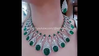 Unique Latest Diamond Necklace Design  #shorts #trending #newvideo #diamond #Unique#song