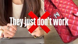 10 types of handbags that simply don’t work for me 