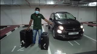 Baggage's that can be load in Coupe Car Fiat500 Converitble (Lounge)