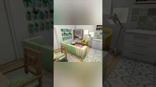 Spring apartment for family  #sims4