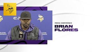 Brian Flores on Challenge of Slowing Down Detroit Lions Offense & Dallas Turner's Development