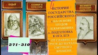 ИСТОРИЯ ГОСУДАРСТВА РОССИЙСКОГО. Все серии подряд. 271-310 с. От Славянской Руси до Смутного времени