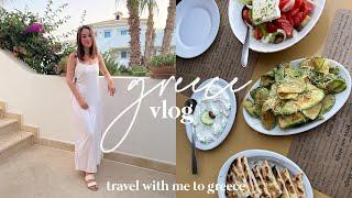 GREECE TRAVEL VLOG : First Time in Greece + Reuniting With My Boyfriend!