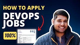 How To Apply For DevOps Jobs | DevOps Engineer Job | DevOps Shack