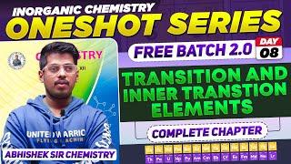 Class12th 8. TRANSITION & INNER TRANSITION ELEMENT One Shot  Day -8 || PYQs || #asc HSC 2024