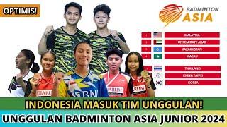 JADWAL BADMINTON ASIA JUNIOR CHAMPIONSHIPS 2024 & NEGARA UNGGULAN #ajc2024