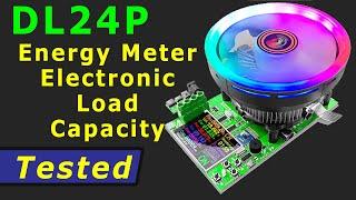 Full review of DL24P Battery Capacity Tester, Energy Monitor and 180W Electronic Load