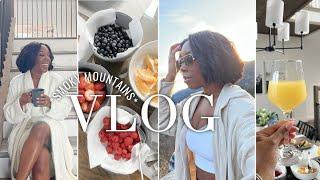 ~cozy~VLOG️| black influencers in the SMOKY MOUNTAINS + luxury cabin tour | Andrea Renee